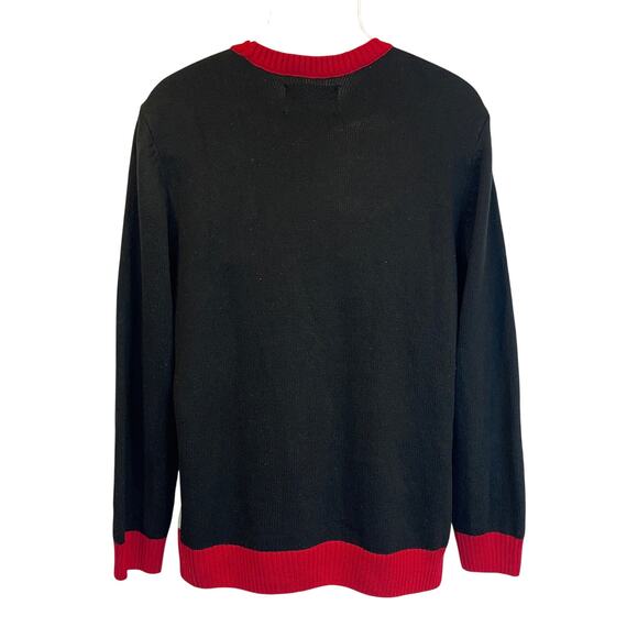 Keg Master Tipsy Snowman MERRY CHRISTMAS Light Up Ugly Christmas Sweater  Size L - Picture 2 of 4